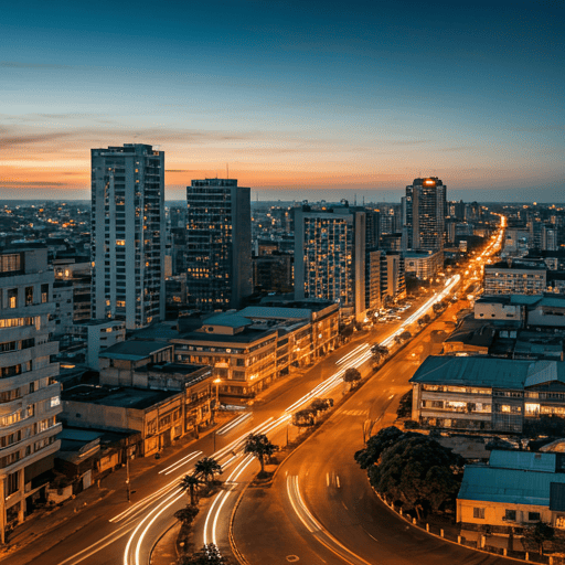 Scène de commerce de quartier à Cotonou